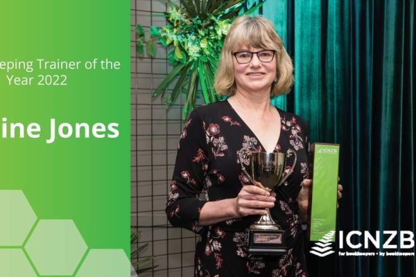 Leaine with trophies